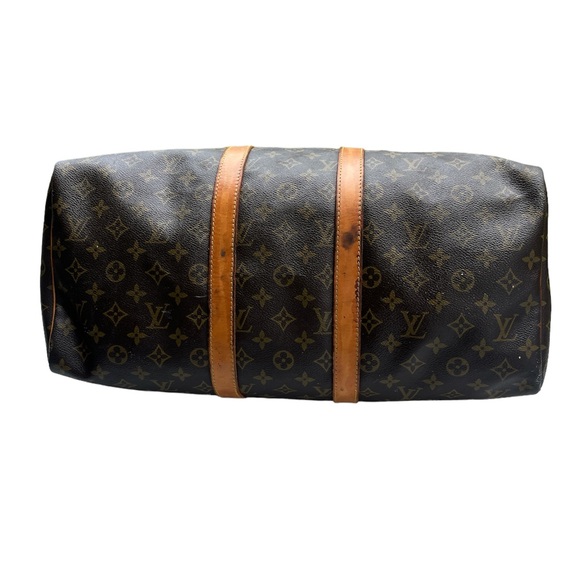 Louis Vuitton KeepAll – 45 Vintage Duffel Bag Weekend Overnight Carry on - Picture 5 of 16
